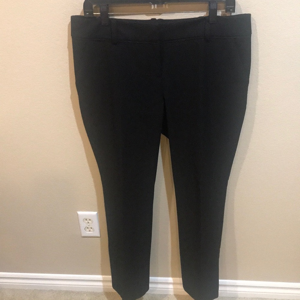 7th Avenue Design Studio Straight Leg Trouser Pants w/Front/Back Pockets-12P